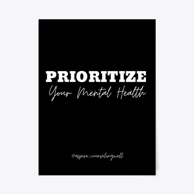 Prioritize Mental Health