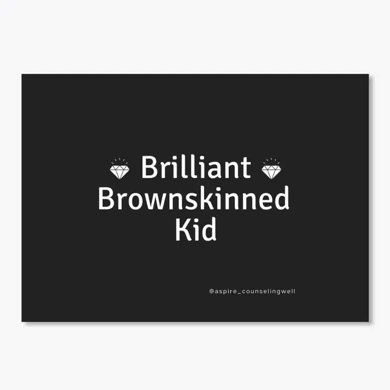 Brilliant Brown-skinned Kid